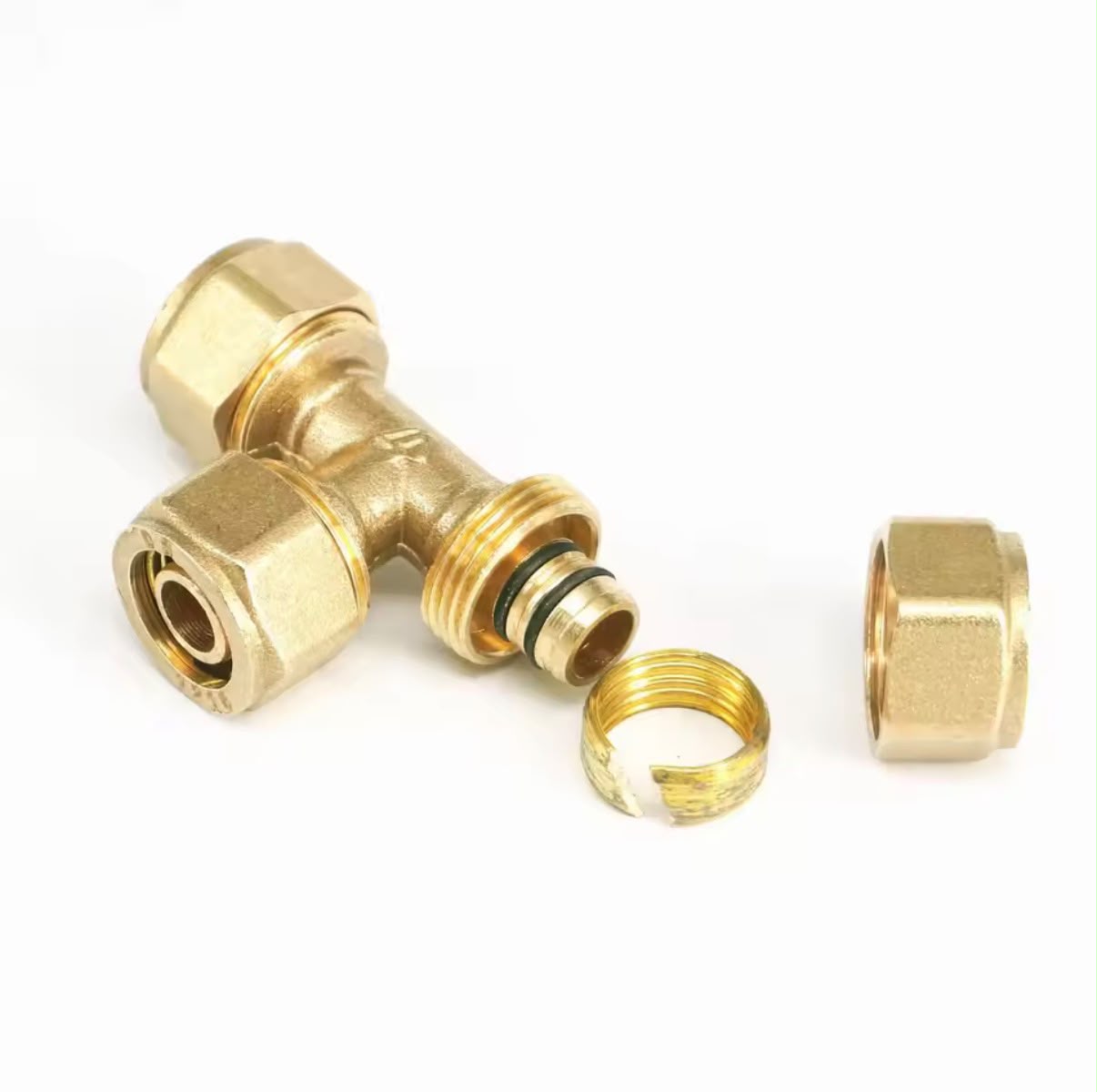 TEE Pex acople Rapido 25mm